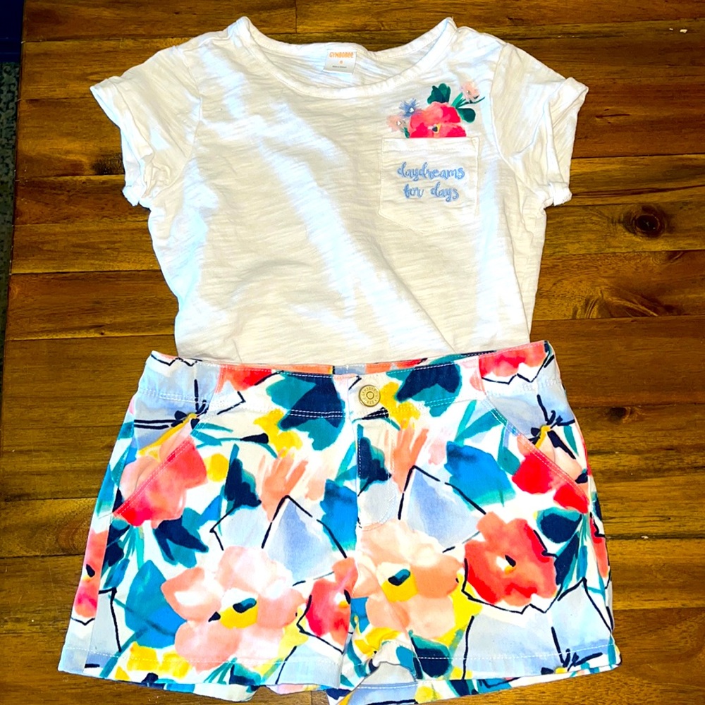 Girls Gymboree shirt and shirt set. Great condition/lightly worn.